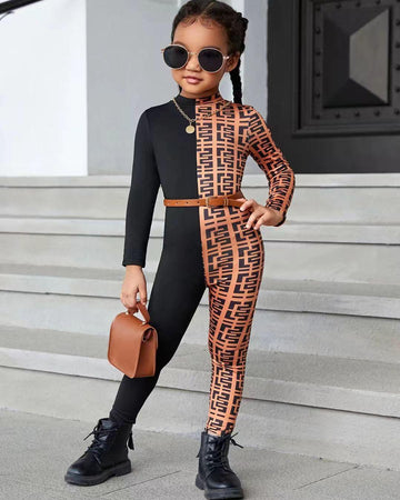 Fashion Girls Stylish & Trendy Long Sleeve Bodysuit